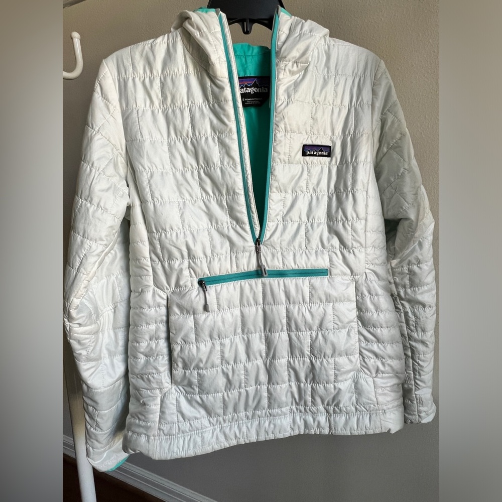 Patagonia nano puff packable pullover jacket size S